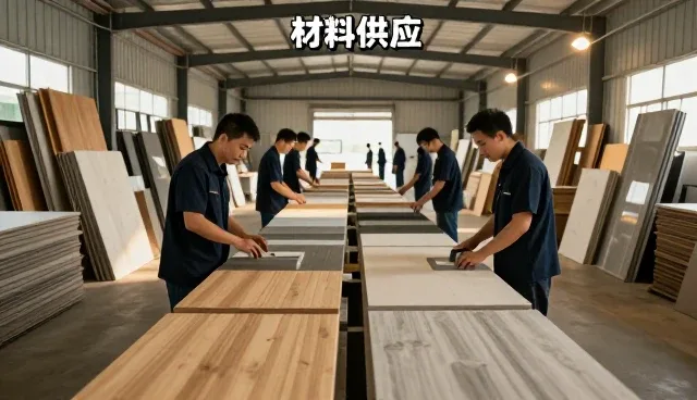 材料供应提升高峰期运行使用效率